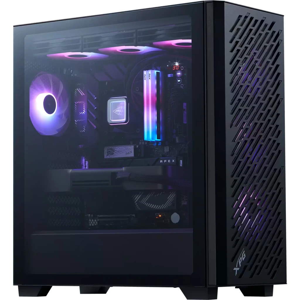 Gabinete XPG VALOR AIR PRO E-ATX 4 Vent ARGB Negro