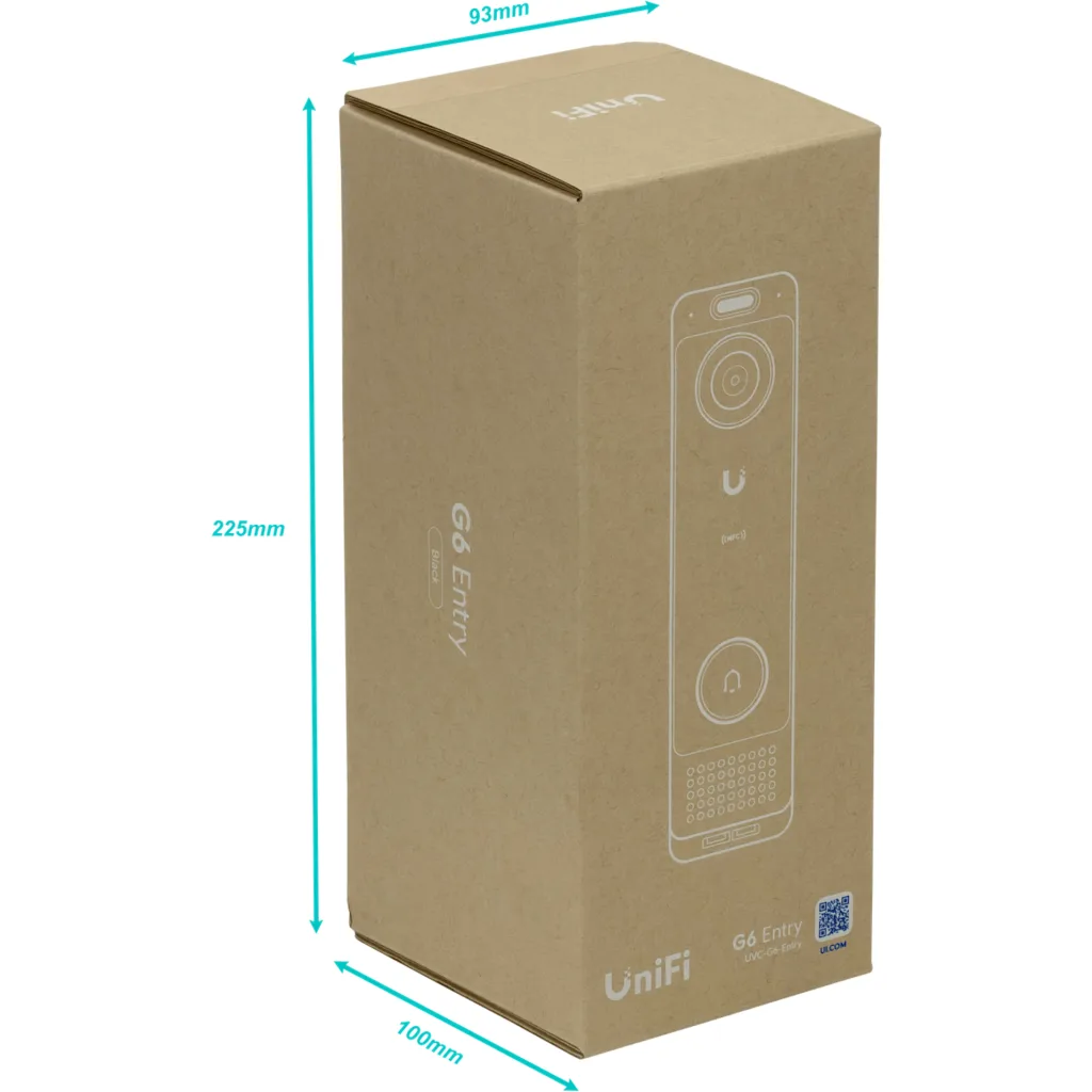 UniFi G6 Entry: 5MP+8MP Dual Cam GbE PoE+ FaceRec AI Detect IR 5m