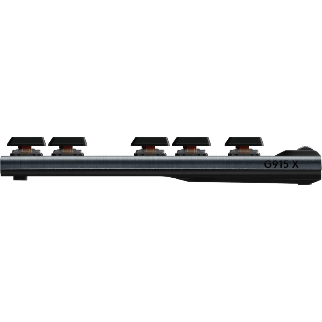 Imagen 5 de Teclado Gamer Inalámbrico Logitech G915 X LIGHTSPEED TKL Inglés Táctil RGB Negro