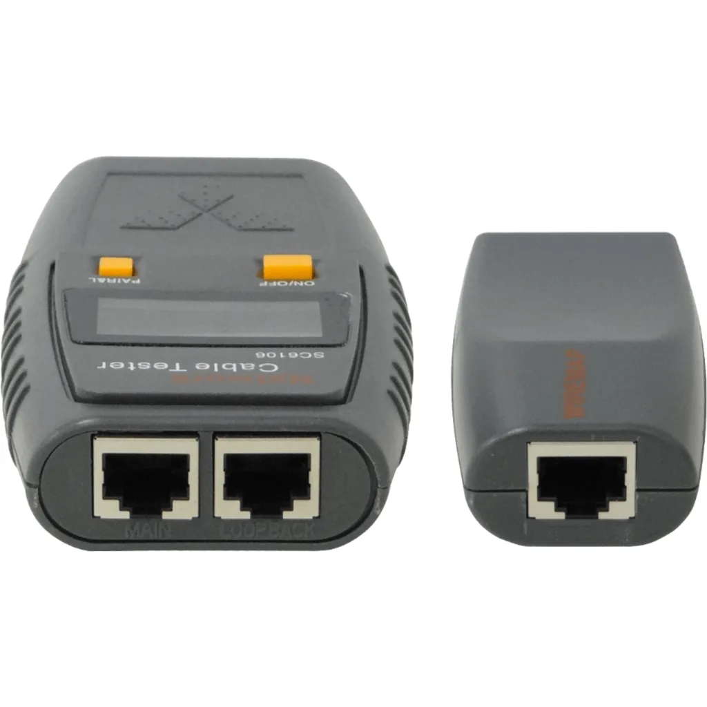 Imagen 2 de Tester 2-RJ45 BNC Pinzas c/Display c/Audio req-4-AAA