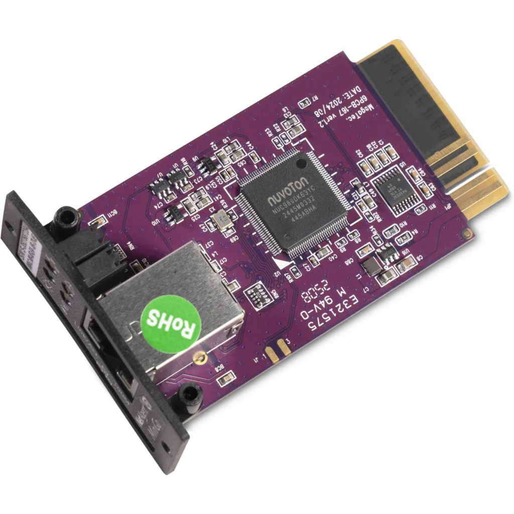 Imagen 1 de Tarjeta de Monitoreo SNMP DS801 Sin USB Conector RJ-45 a Red Ethernet 