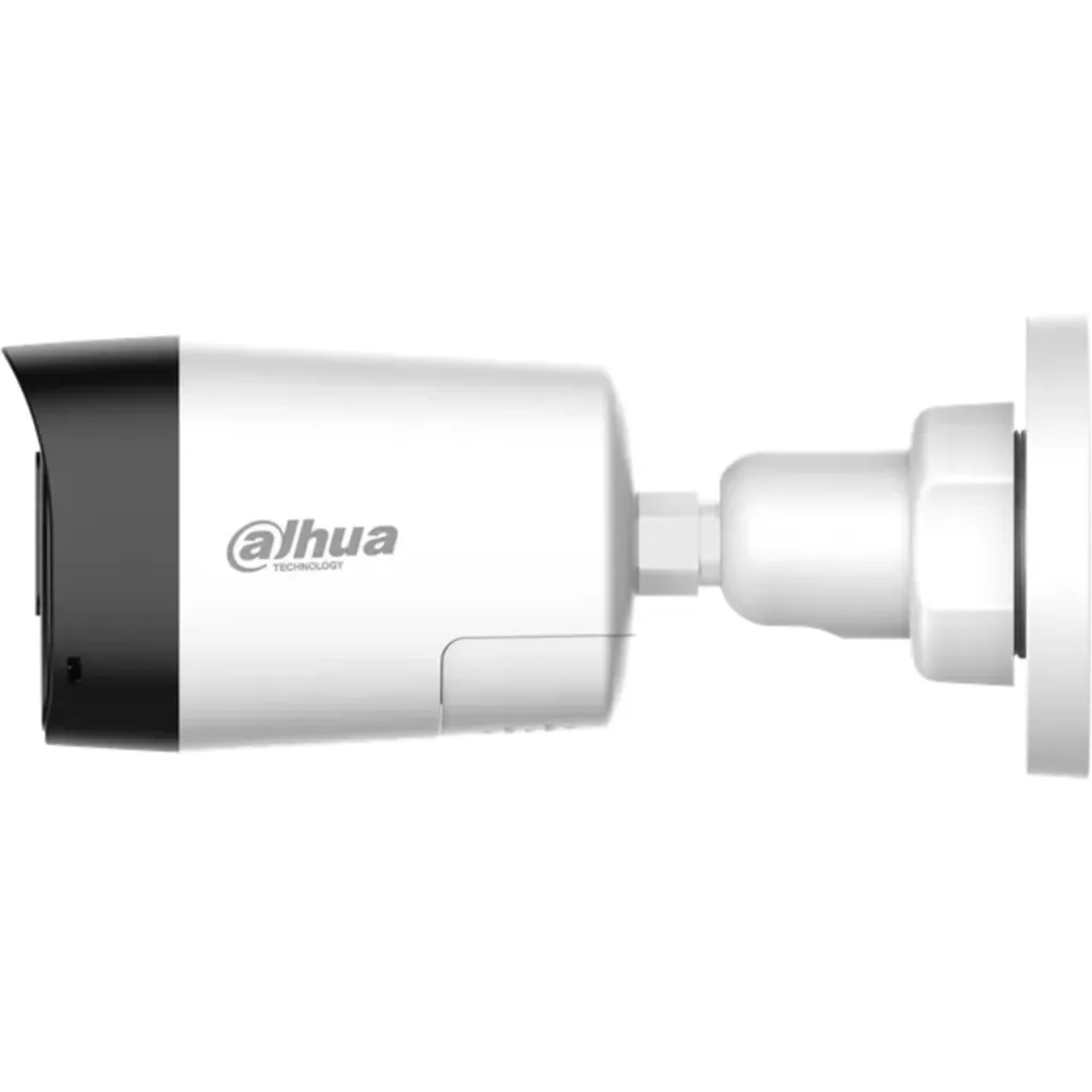 Imagen 2 de DH-HAC-HFW1200RLN-IL-T-0280B-DIP. Camara Dahua HDCVI tipo bullet de 2MP lente fijo de 2.8mm iluminacion dual de hasta 30m proteccion IP67 con audio bi direccional.