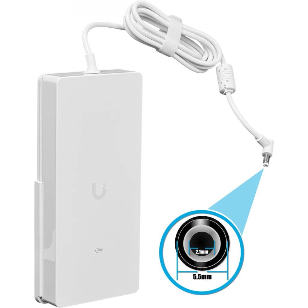 Imagen 4 de UBIQUITI Fuente 54V 210W p/USW-ULTRAs MAX-16-POE UACC-ADAPTER-AC-210W
