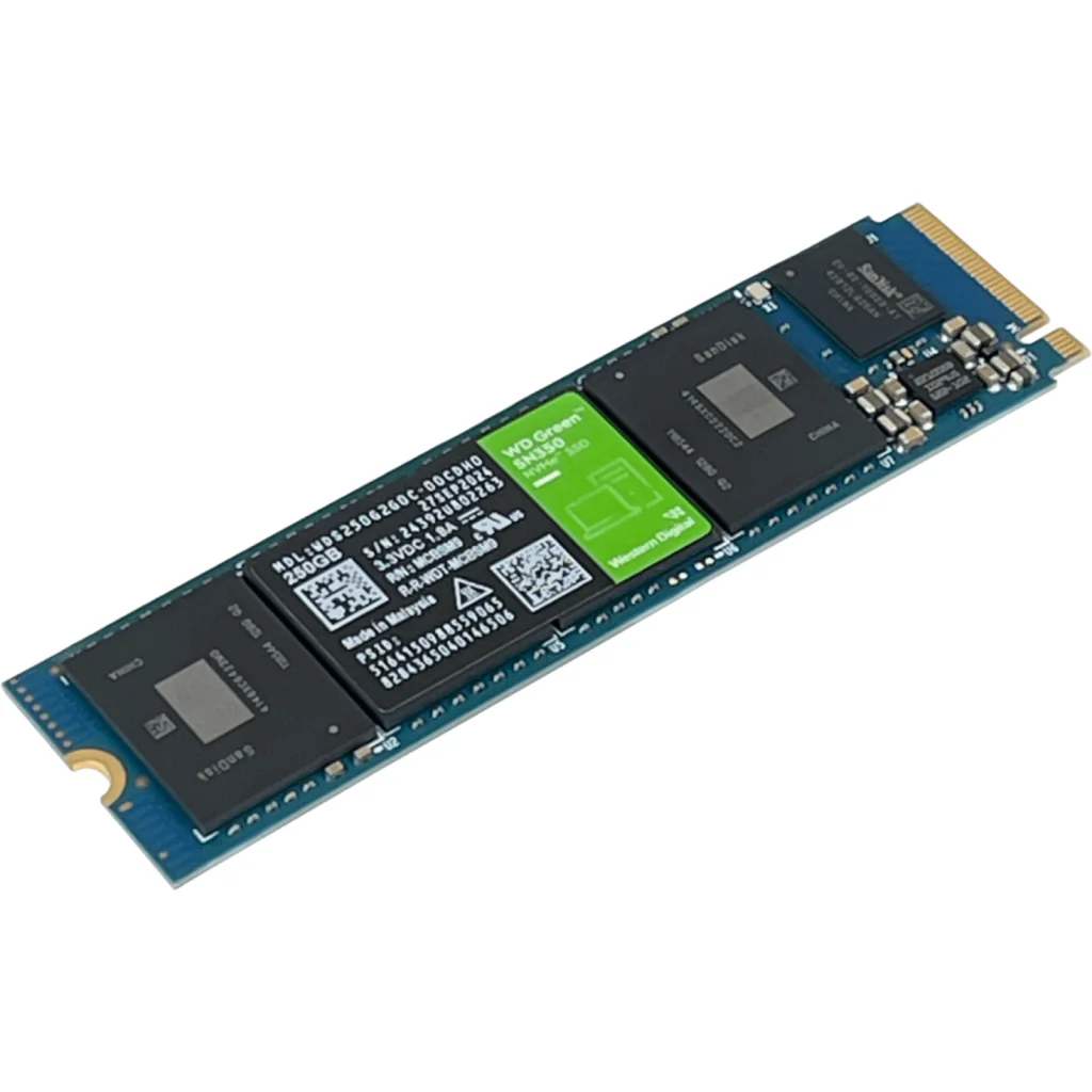Imagen 1 de WESTERNDIGITAL 250GB NVMe M.2 2400-900mb/s M.2 SSD Solido WDS250G2G0C