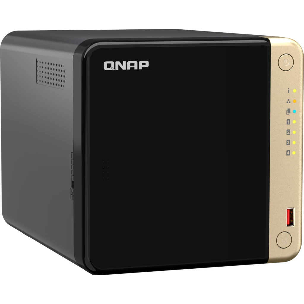 Imagen 2 de Servidor NAS Qnap TS-464 Intel Celeron N5095 RAM 8GB Torre 3.5", 2.5" M.2 Slot