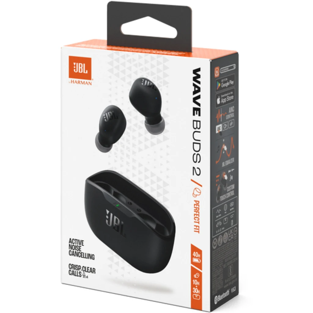 Imagen 9 de Audífonos Inalámbricos InEar JBL Wave Buds 2, Bluetooth 5.3 Color Negros