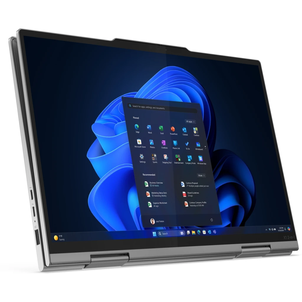 Imagen 8 de Notebook Lenovo ThinkPad X1 2in1 Gen10 Ultra 7 255U 32GB 1TB 14" Táctil W11P