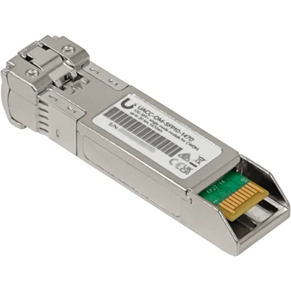Imagen 4 de UBIQUITI 1470nm SM 2-LC SFP+ 20km 10Gbps MonoModo UACC-OM-SFP10-1470