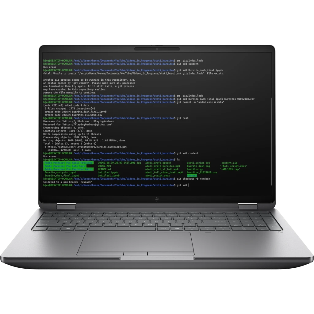 Notebook Hp Zbook Fury G1I 16 Ultra 9 285Hx 64Gb 2Tb 16""