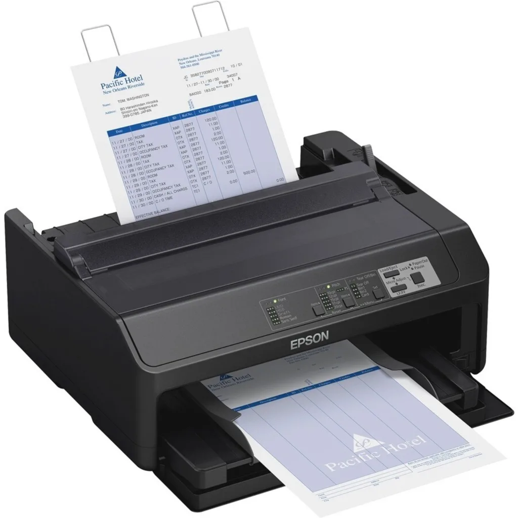 Impresora Matriz de Puntos Epson FX-890II 9 pines Rollo 21.6cm Ancho 254mm