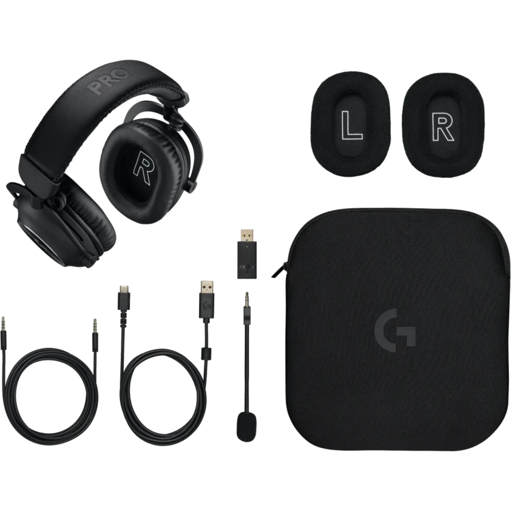 Imagen 5 de Audífonos Inalámbricos Logitech Pro X2 Ligthspeed Tipo Diadema Color Negro