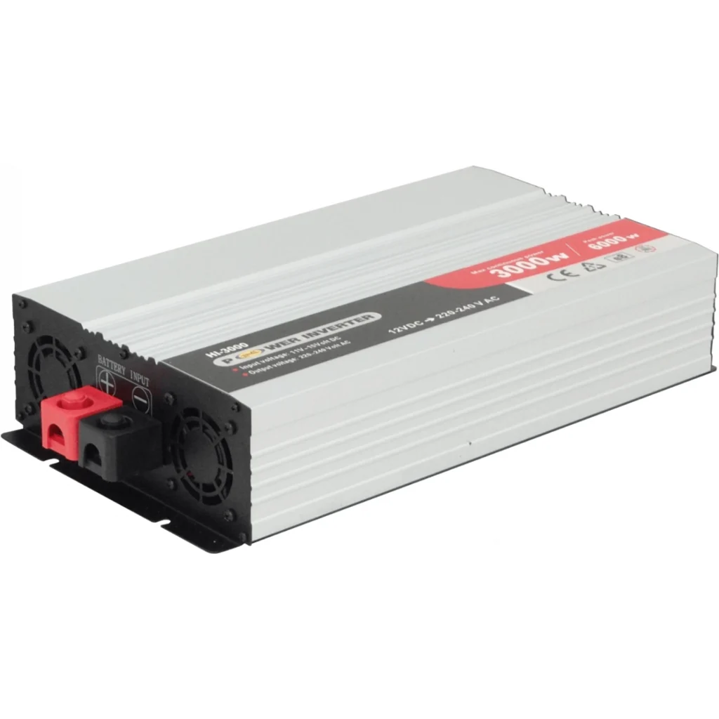 Imagen 4 de 3000W 11-15V/12VDC-in 220V-out inversor 2-Multinorma c/Vents HI-3000