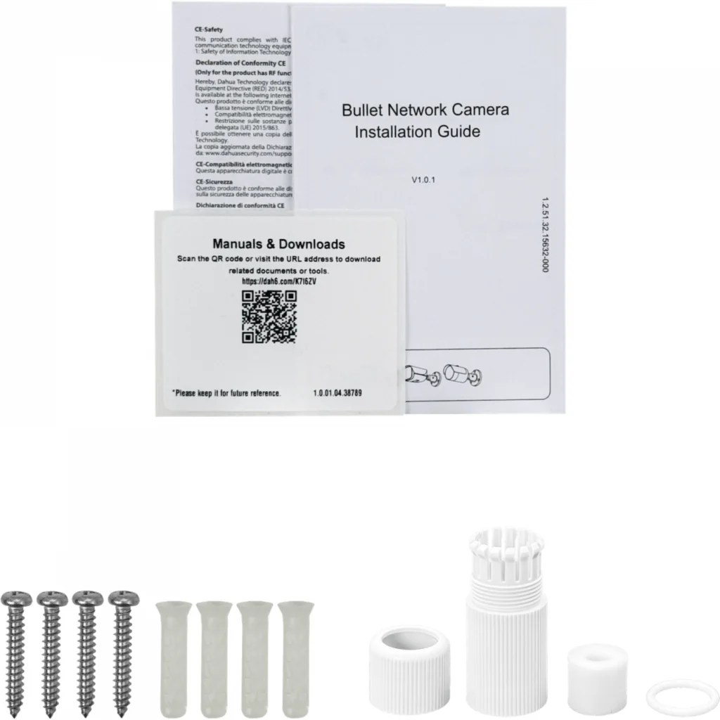 DAHUA Bala 2MP fijo-2,8mm PoE IR30mt IP67 IP IA mSD WizSense HFW2249SP