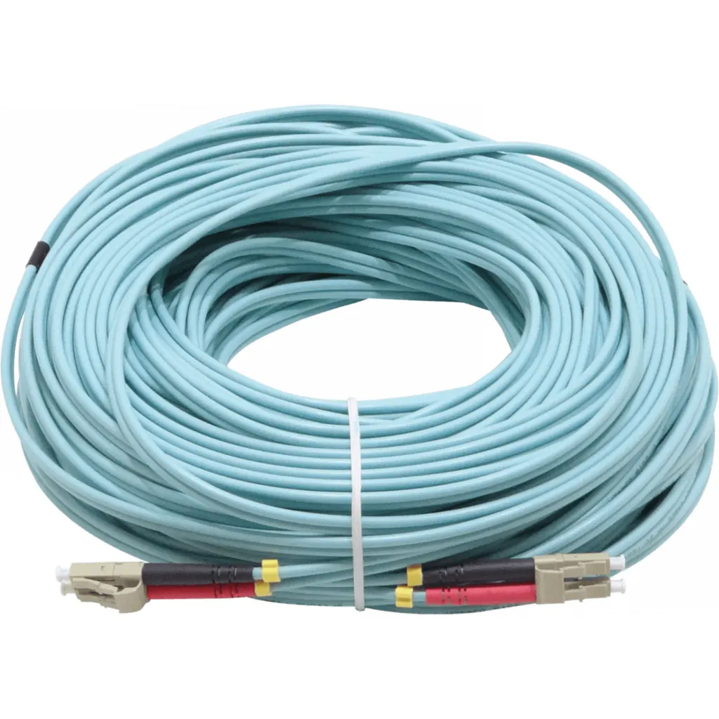 Imagen 2 de 40mt LC-LC OM3 MultiModo MM Duplex Jumper Fibra 3.0mm 50/125um LSZH