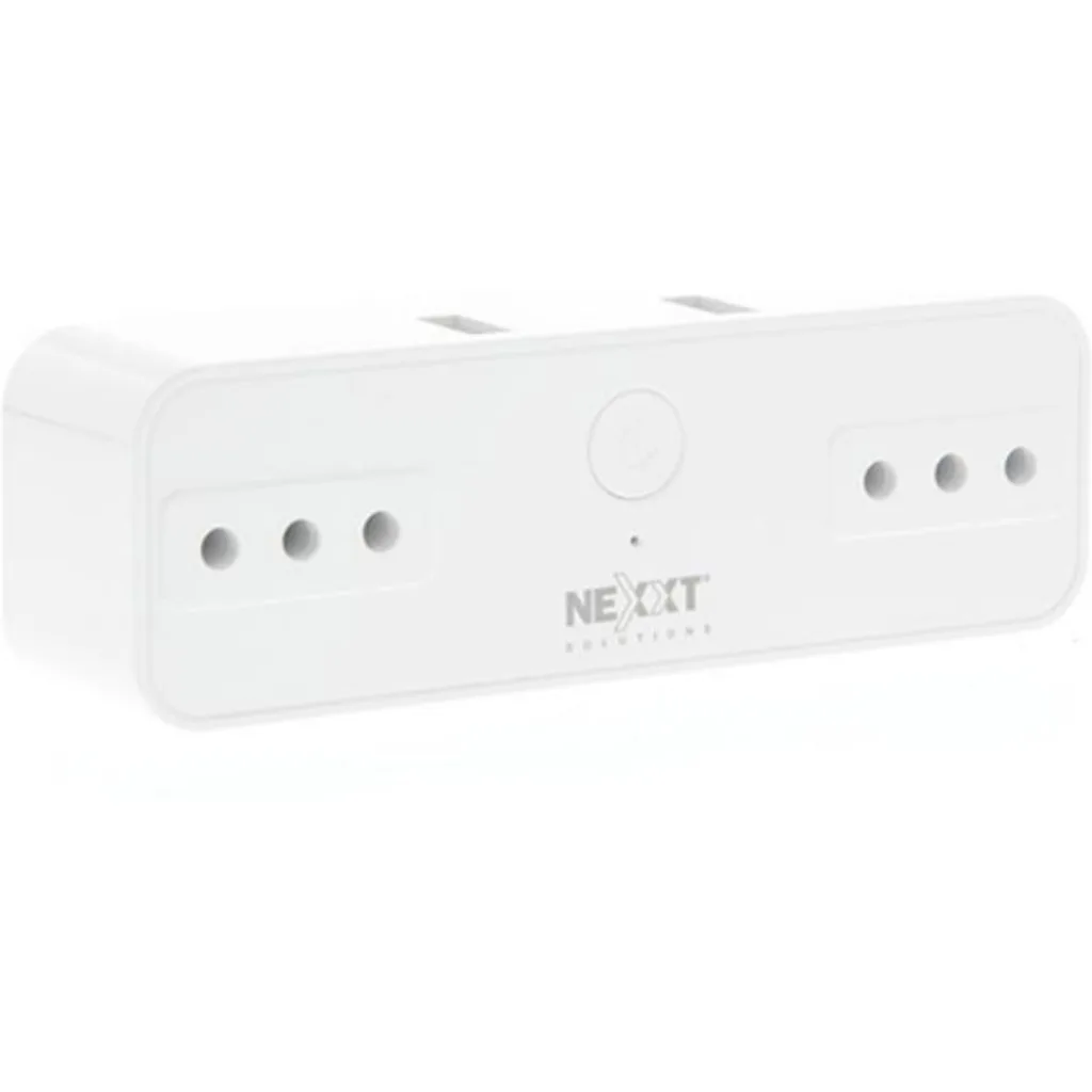 Imagen 1 de Enchufe inteligente Nexxt NHP-D720, 2 Salidas Wi-Fi 220V