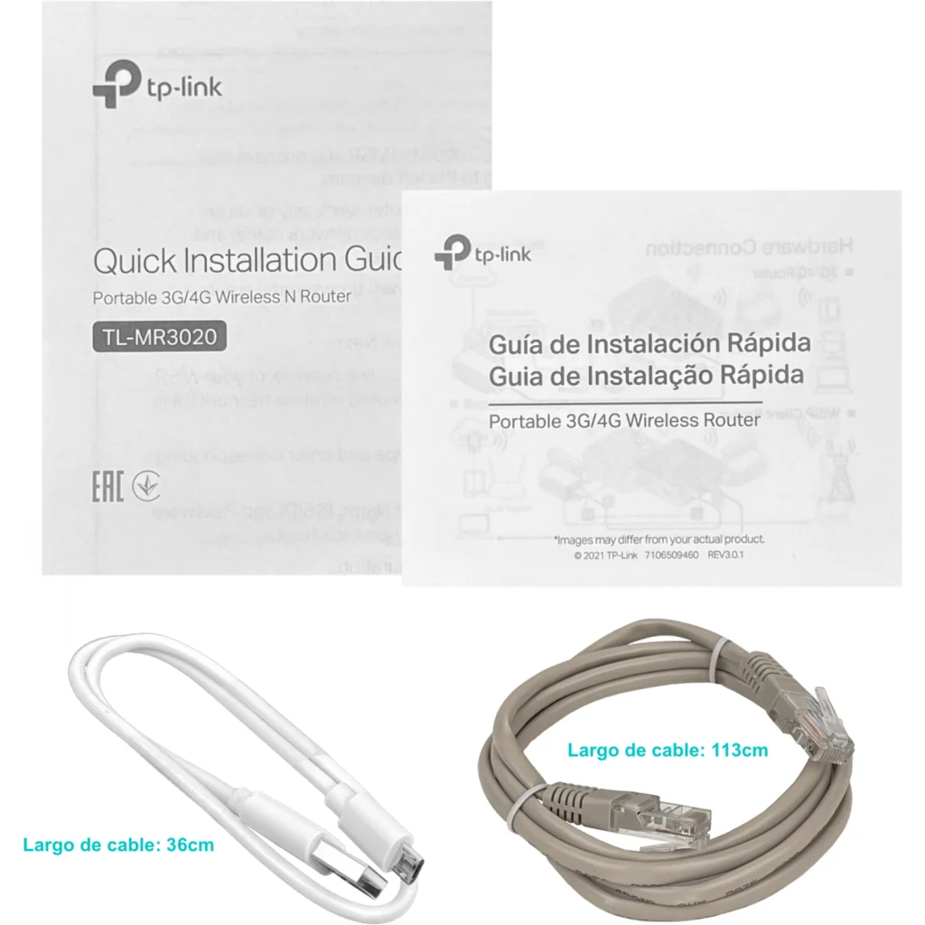 Imagen 1 de Router TP-Link Portable 3G 150 MBPS Modelo TL-MR3020
