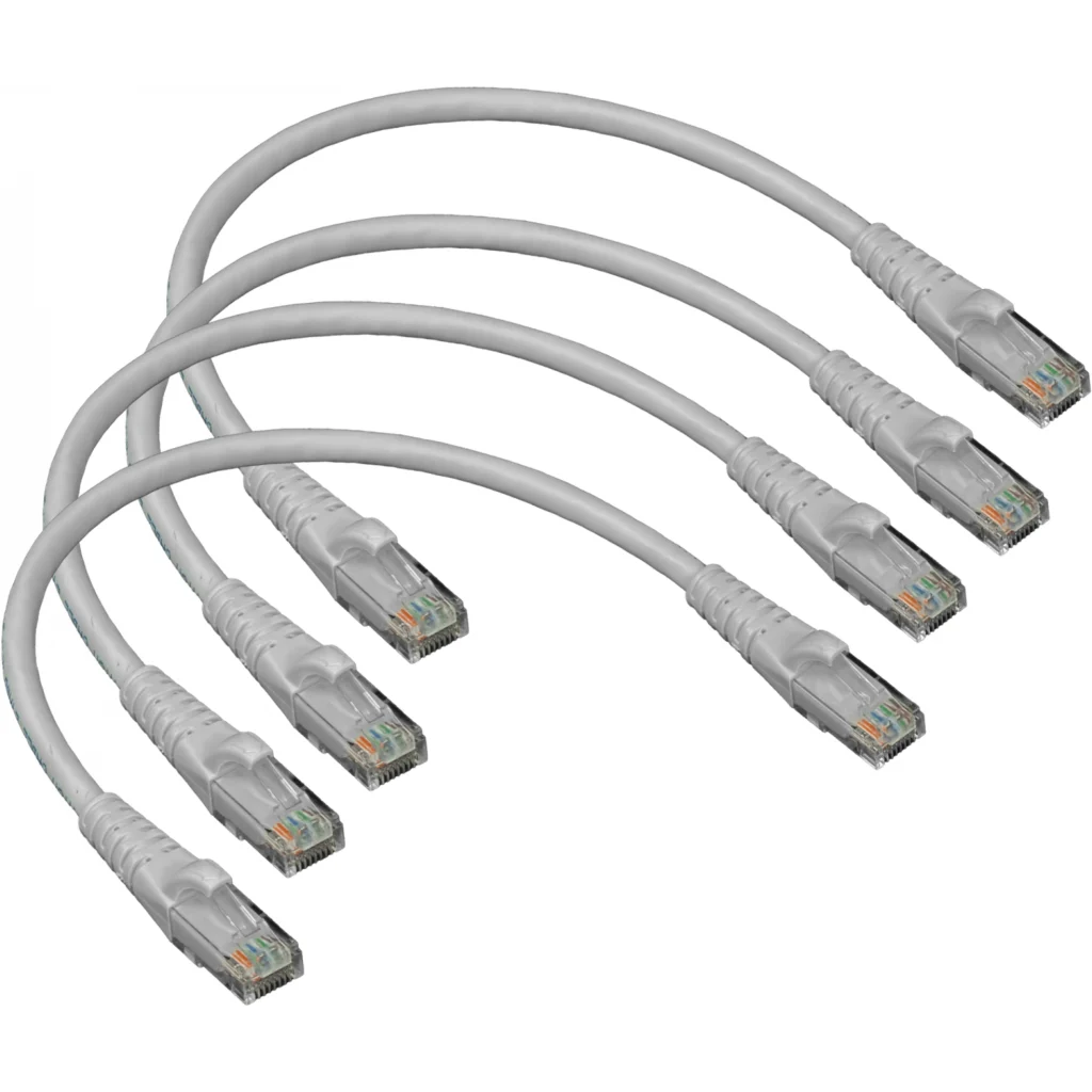 Imagen 1 de Cable de Red Linkmade CAT6 LSZH Inyectado Multifilar 4UN 4x0.30mt GRIS