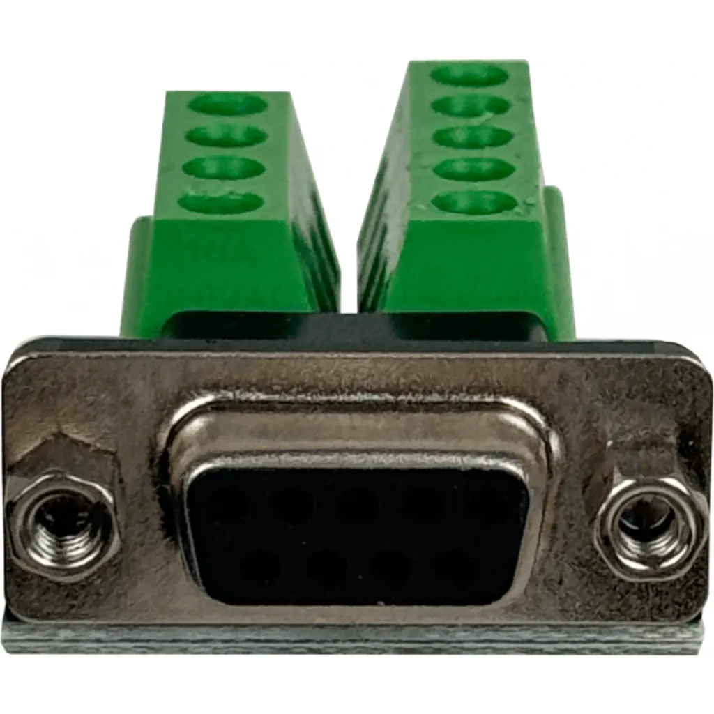 Imagen 3 de Conector DB9-Hembra DE-09/H Atornillable Terminal-Regleta req-FP1MV