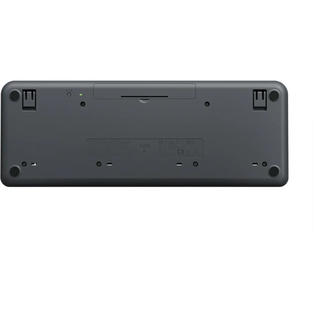 Imagen 5 de Teclado Inalámbrico Logitech K250 Epañol Qwerty Bluetooth Grafito