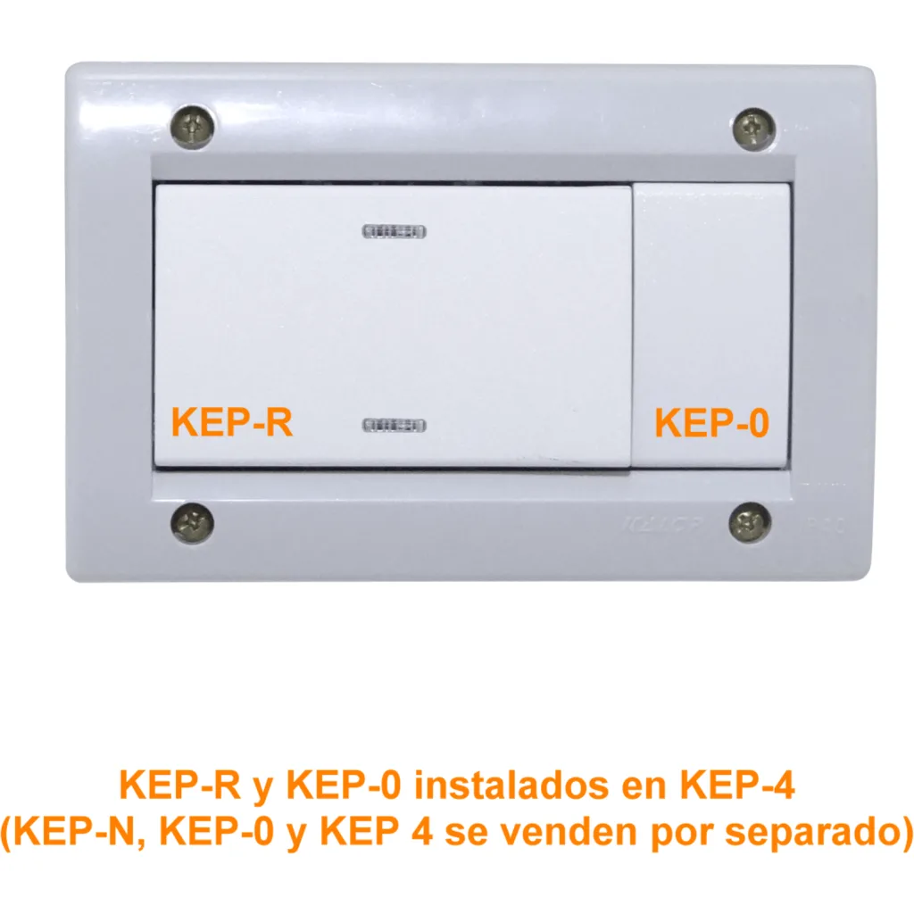 KALOP Blanco Teclon 3pin 9/24 Interruptor 16A 250V req/KEP-A KT40126