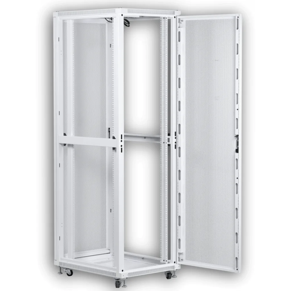 Imagen 1 de UBIQUITI Microperforada 42U 800mm 80cm-Fondo Rack Blanco Ventilador