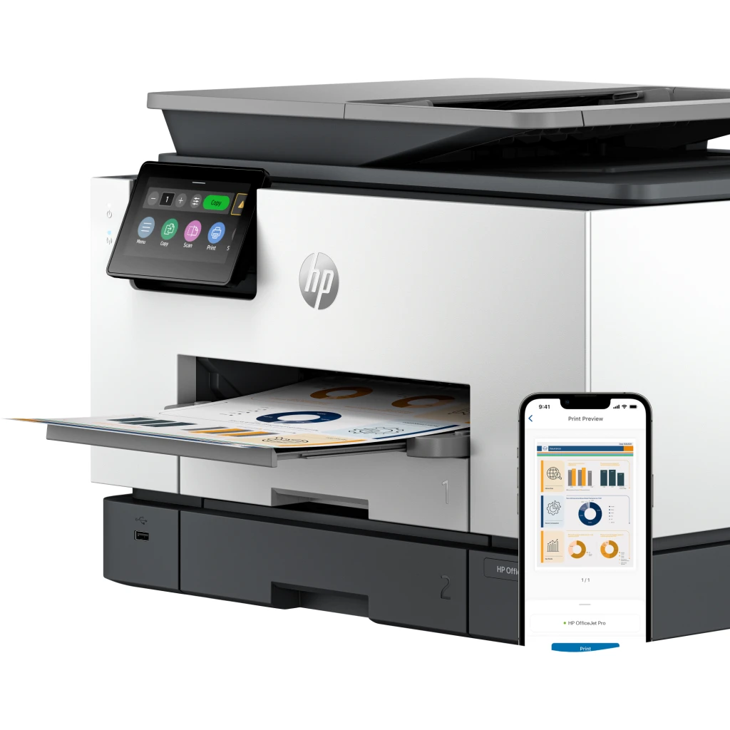Imagen 11 de Impresora Multifunción HP OfficeJet Pro 9130 Inyeccion de Tinta color WiFi USB