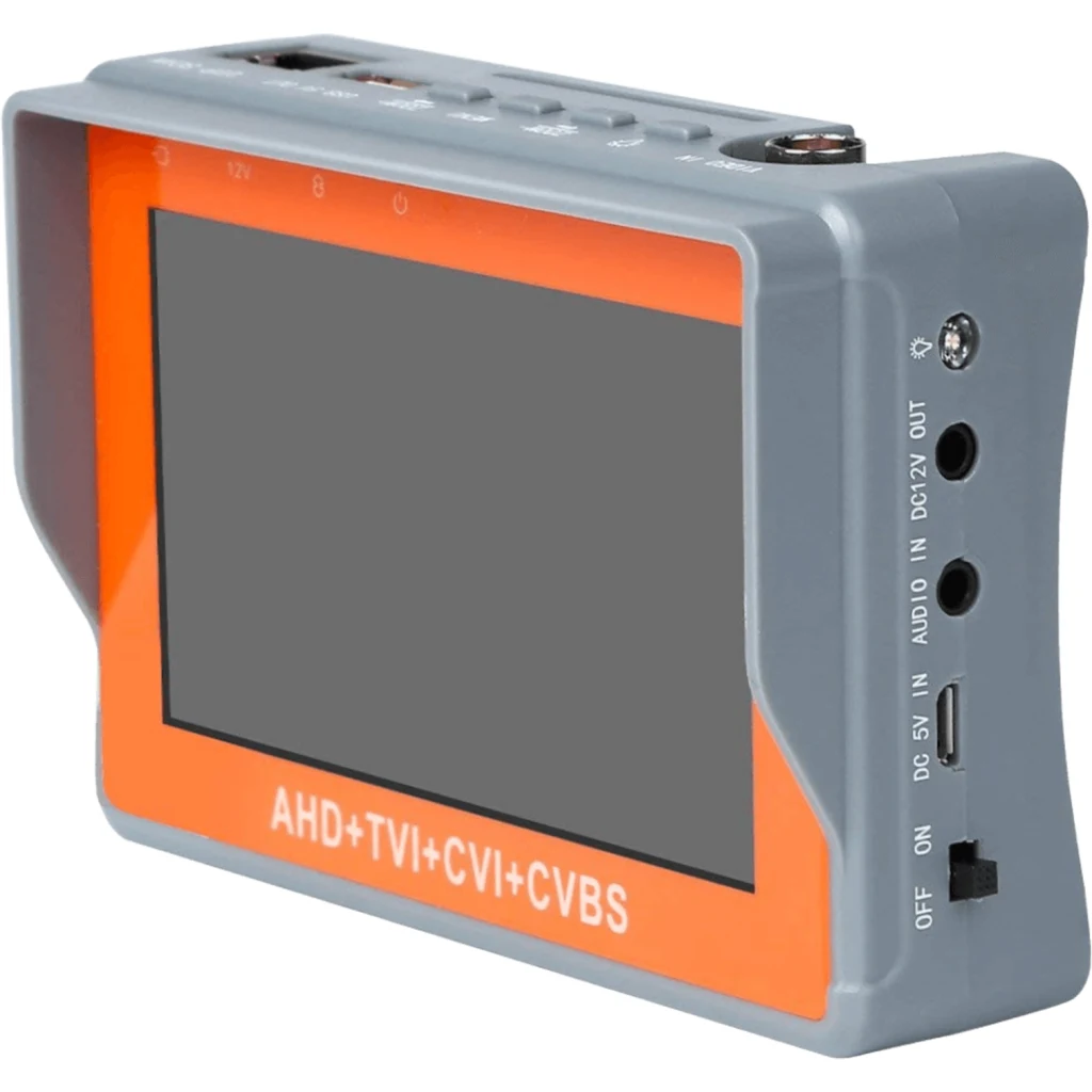 Imagen 1 de Monitor 2MP 4,3-pulg BNC-H RS485 inc-Pila Pantalla Analoga PTZ ET-IV7S
