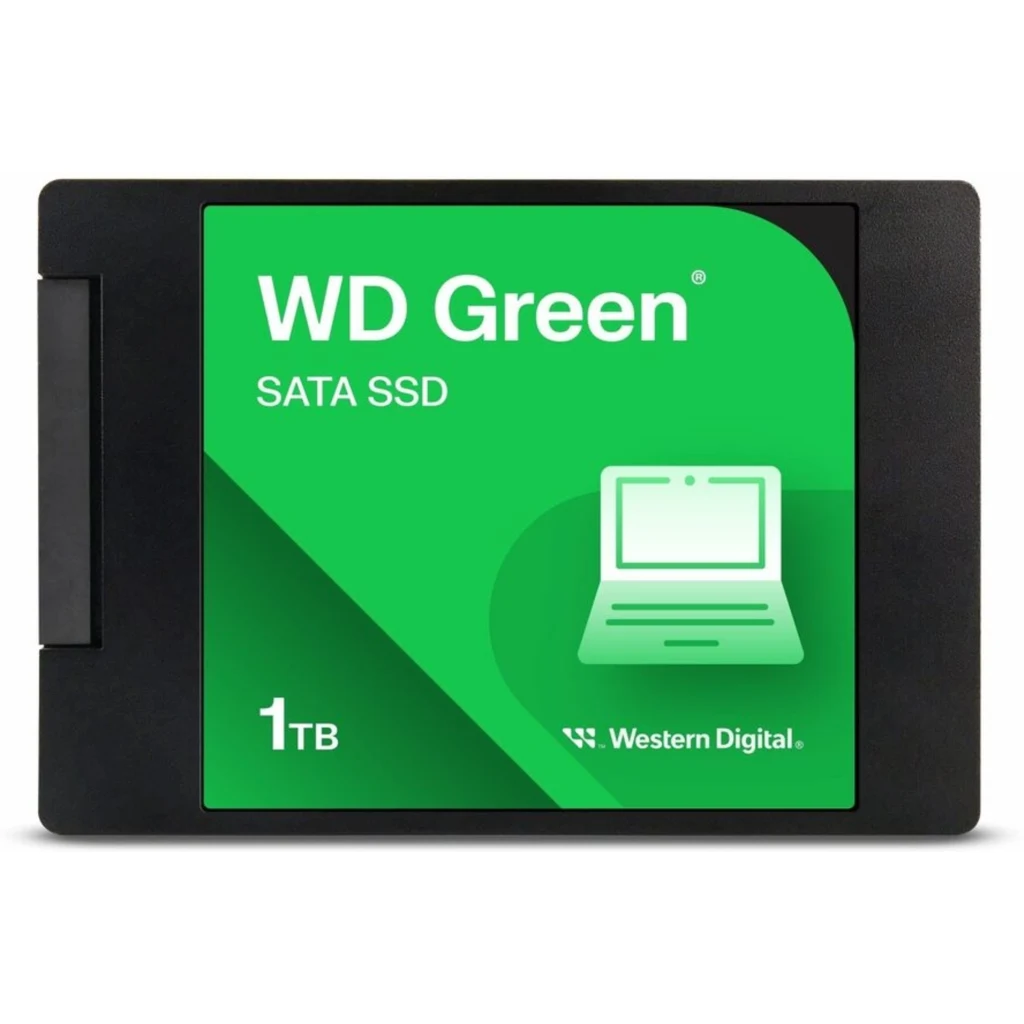 Unidad SSD Western Digital Green 1TB 2.5" SATA3 6Gbit/s 3D Vel Lec 545 MB/s