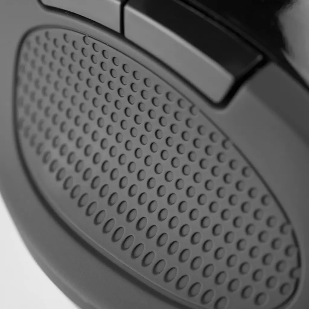Imagen 1 de Mouse Ergonómico Inalámbrico KlipX KMW-5 Óptico 1600DPI 6 Btns Semi Vert. Negro