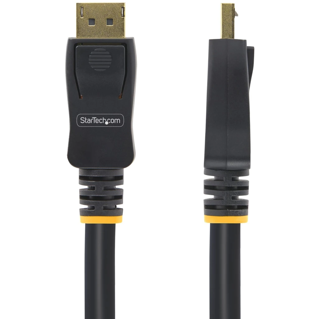 Imagen 8 de Cable DisplayPort M/M 4K 60Hz 1920*1080 HDCP DPCP c/Pestillo 15mt Negro StarTech
