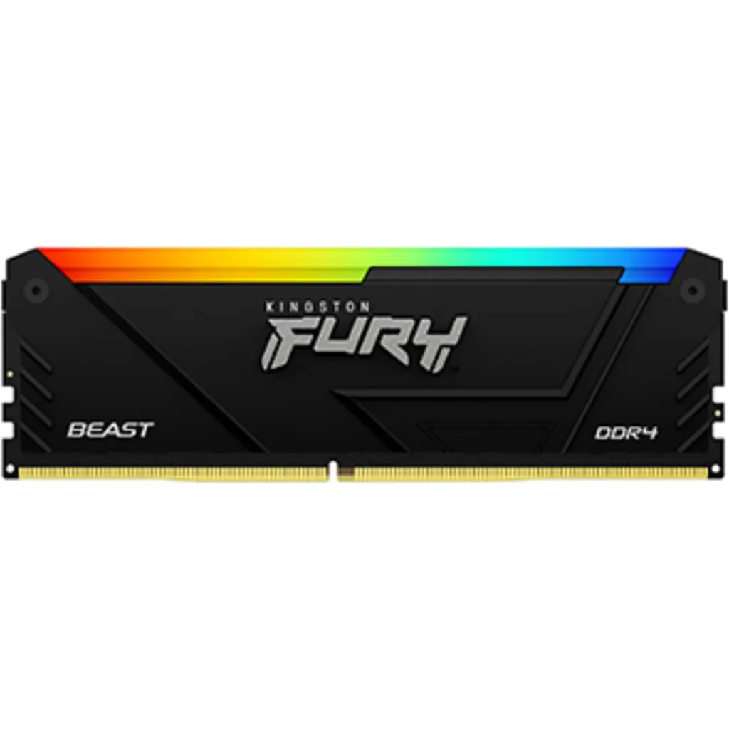 Imagen 1 de Memoria RAM 32GB DDR4 3200MHz DIMM CL16 Non-ECC 1.35v 288p Kingston FuryBeastRGB