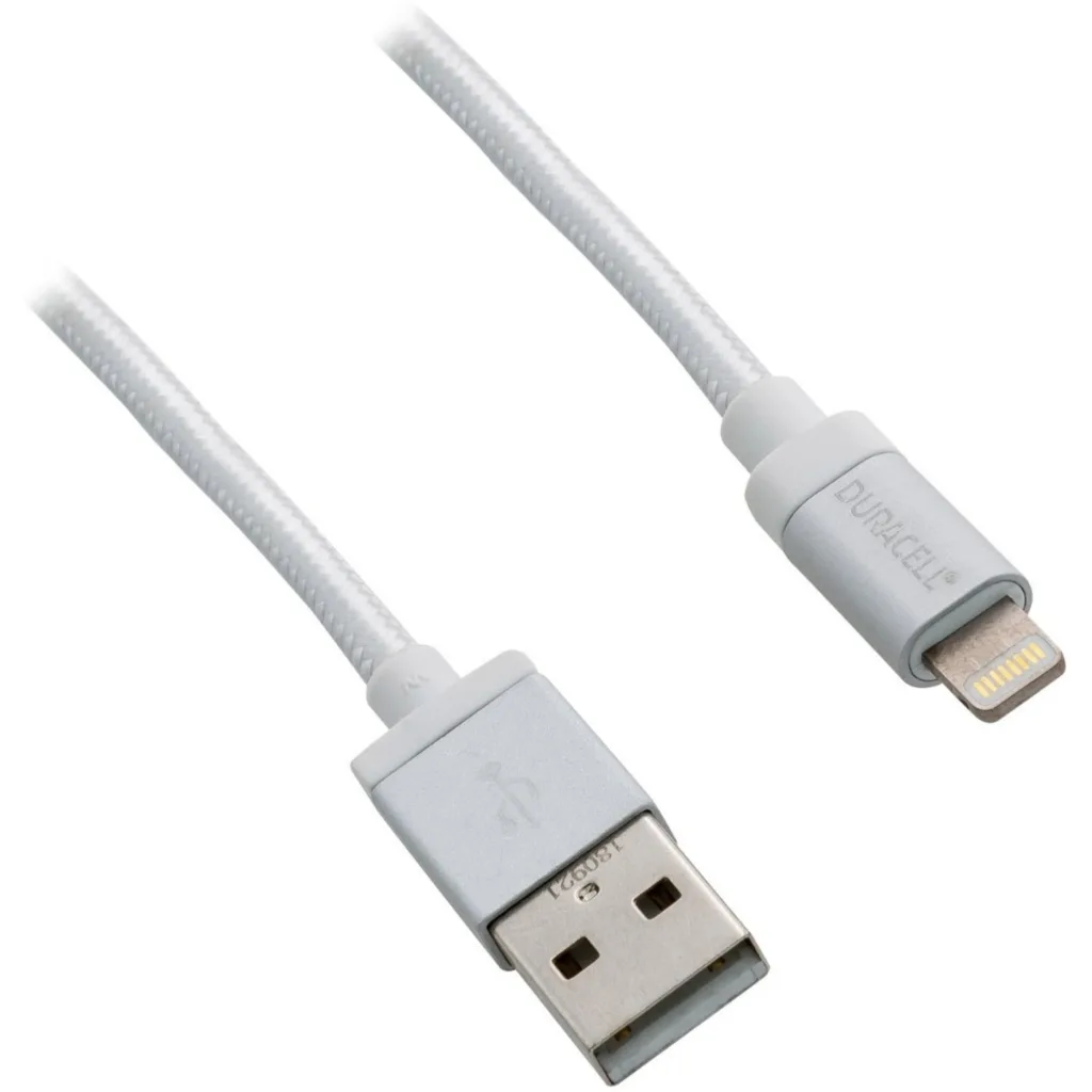 CABLE IPHONE 2.1 AMP. 3 MTS. DURACELL