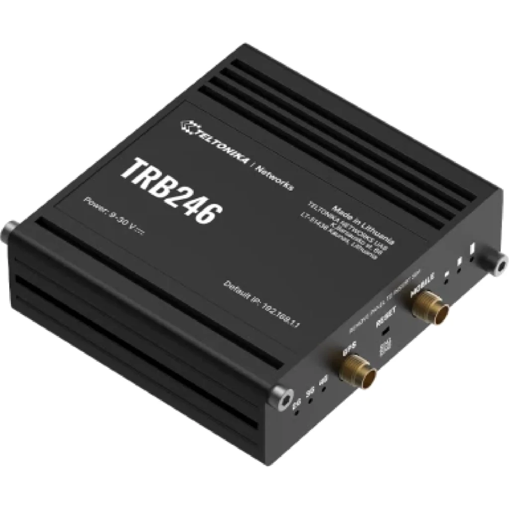 Imagen 1 de Teltonika Gateway industrial LTE con RS232/RS485 y E/S digitales para telemetria