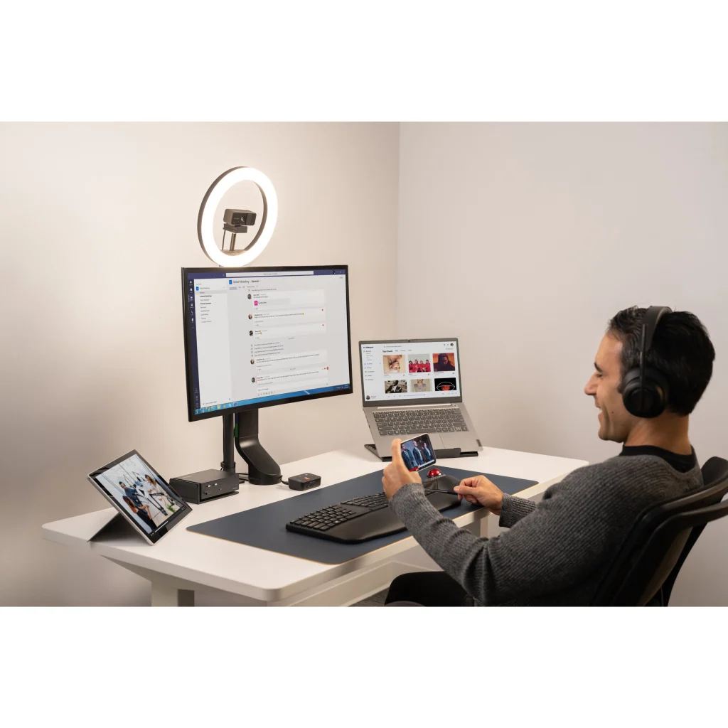 Imagen 24 de Base para Notebook Kesington EASY RISER K50422WW Smart Fit hasta 17" Color Negro