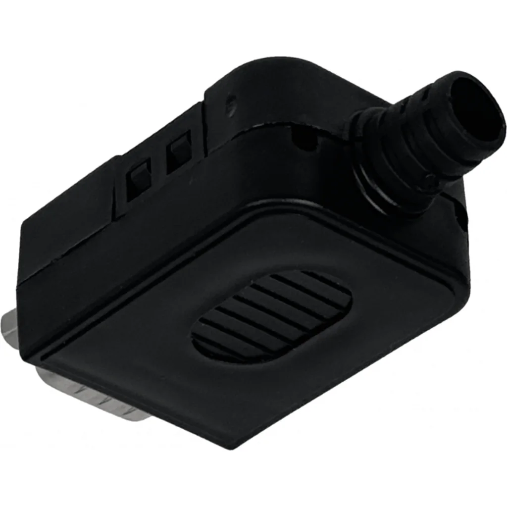 Imagen 2 de Conector Volante-Tapa DB9-Macho DE-09/H Atornillable Terminal-Regleta