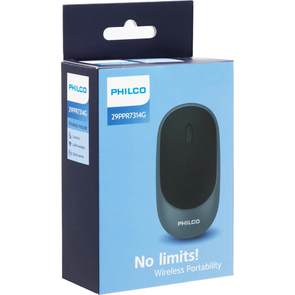MOUSE INAL. PPR7314 GRIS PHILCO PRO