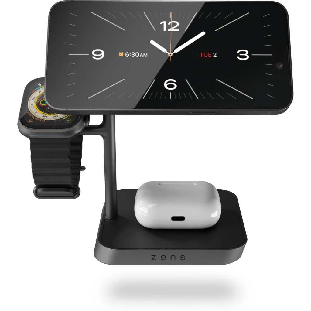 Imagen 1 de Cargador inalambrico magnetico Office Charger Pro 3 Zens Negro