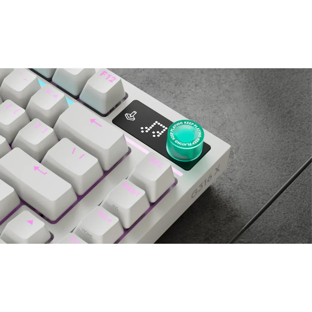Imagen 3 de Logitech - Keyboard - white - Gamer G316 X 75
