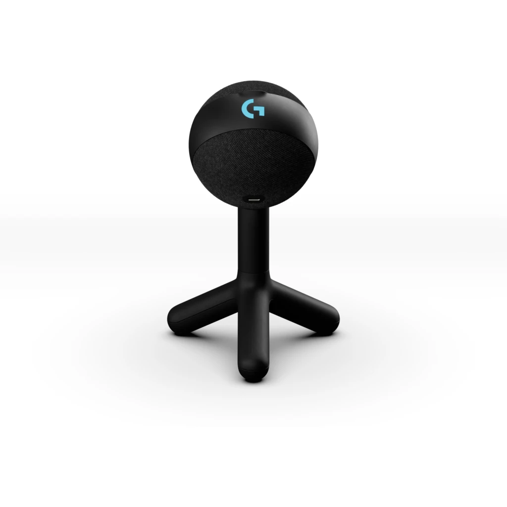 Micrófono Gamer Alámbrico Logitech YETI ORB, USB-C a USB-A Color Negro