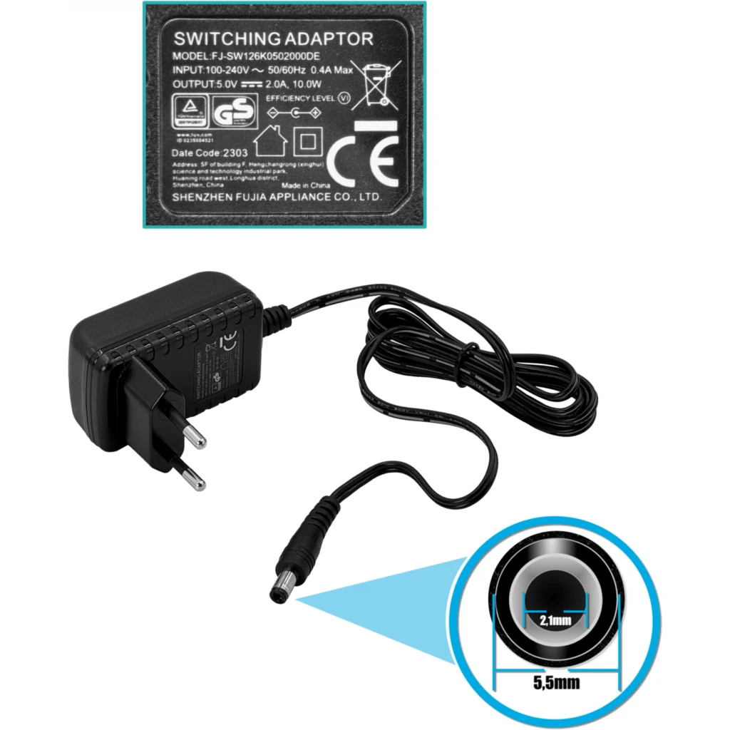 Imagen 6 de PLANET 1-10G 1-SFP+10G Media Converter Cobre No-admin inc-5VDC/2A