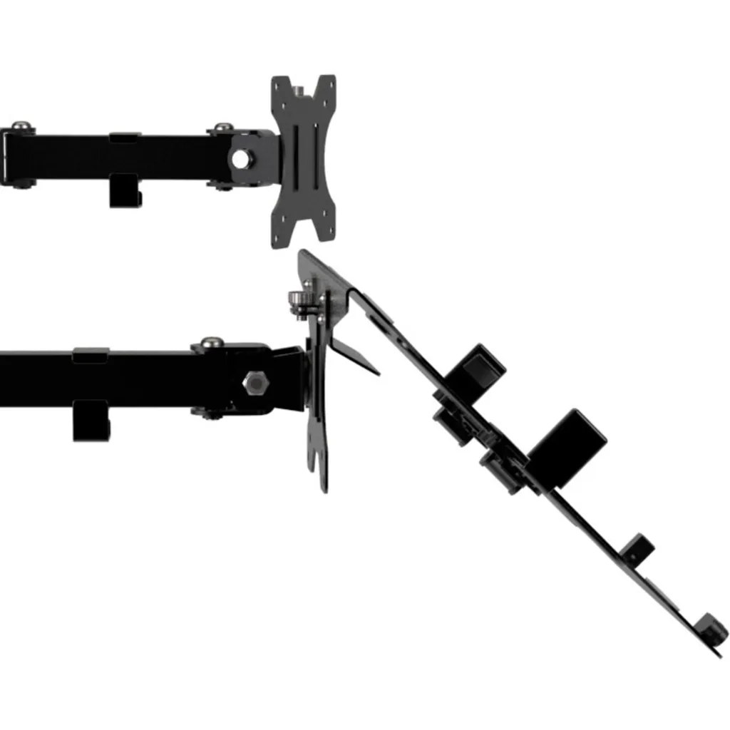 Imagen 4 de Soporte de Escritorio Monitor/Notebook 13" a 32" 8Kg Articulado - KLIPX