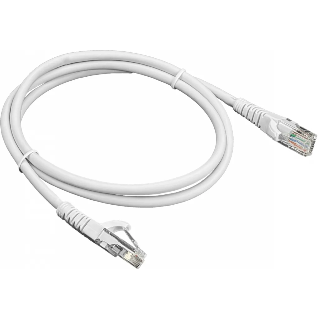Cable de Red Patch Inyectado Multifilar Linkmade 1 metros Gris LSZH 24AWG