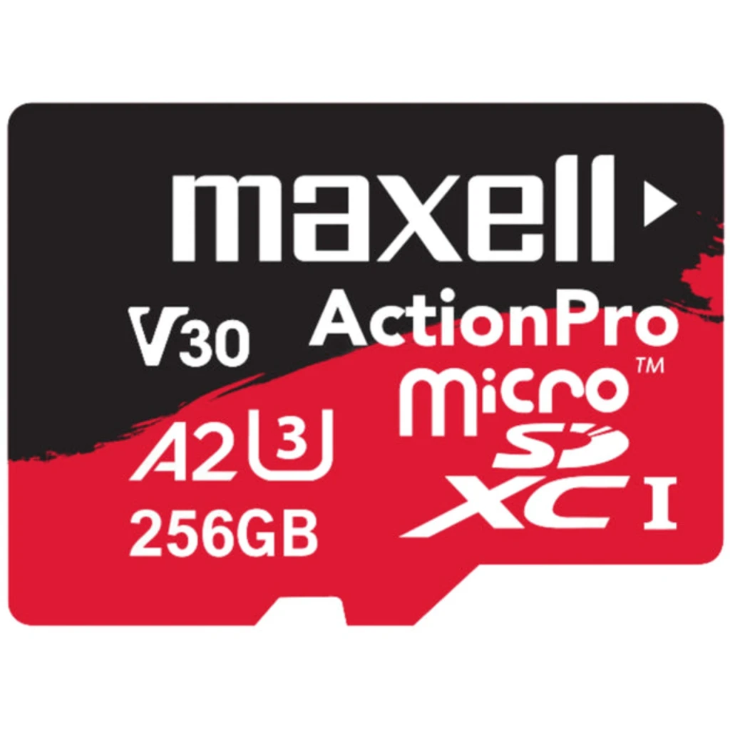 Imagen 1 de Maxell microSDHC / microSDXC 256 GB Class 10 / UHS Class 3 (U3) / Video Class 30 (V30) (MCSD-256GB-A2)
