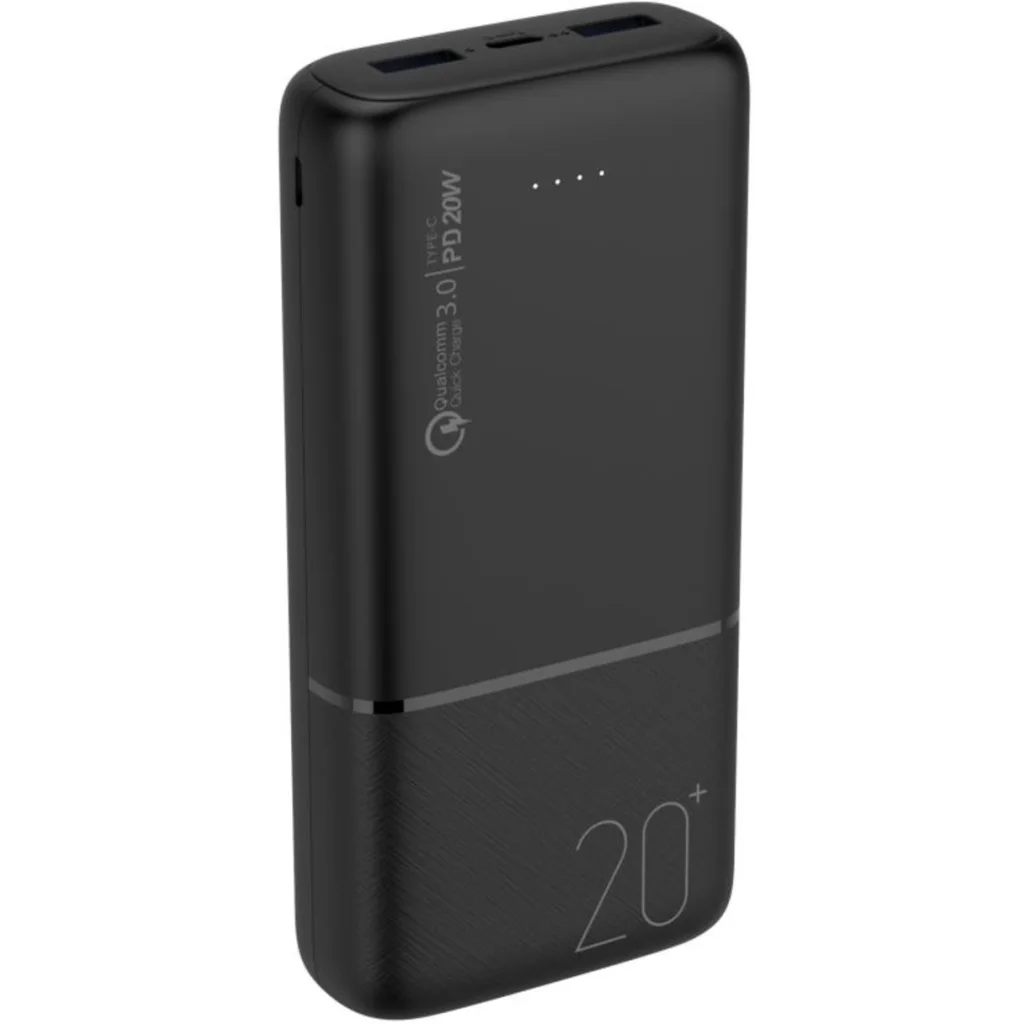 Imagen 3 de Power Bank DUSTED Carga Rapida PD-QC3.0 de 20W 20.000 mAh Color negro