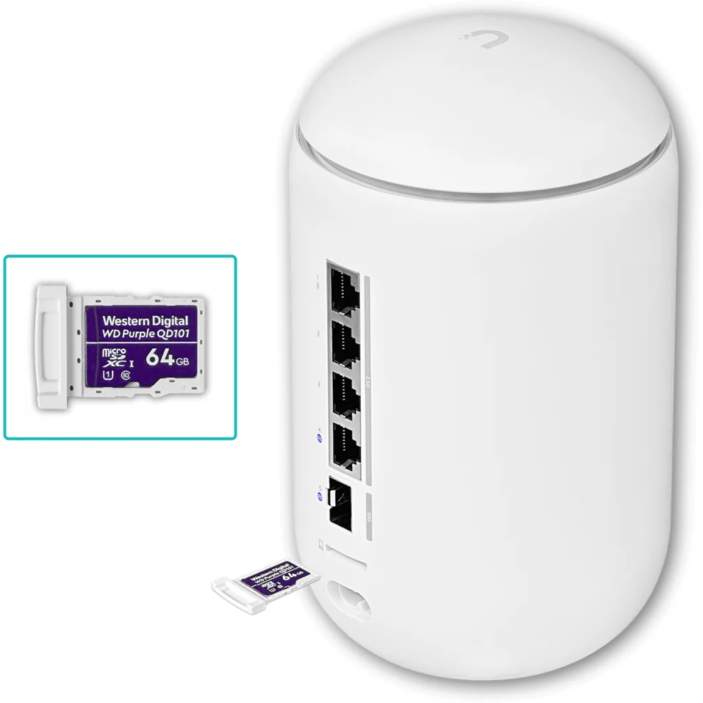 Imagen 7 de Dream Router 7 (UDR7) Ubiquiti UniFi - WiFi 7, 10G SFP+, 2.5GbE, PoE, NVR Integr