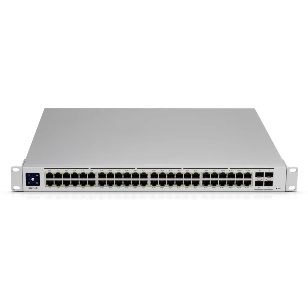 Switch Ubiquiti UniFi 48Ptos GigE 4*SFP+Layer 3 Req UniFi Switch Admin Mont Rack