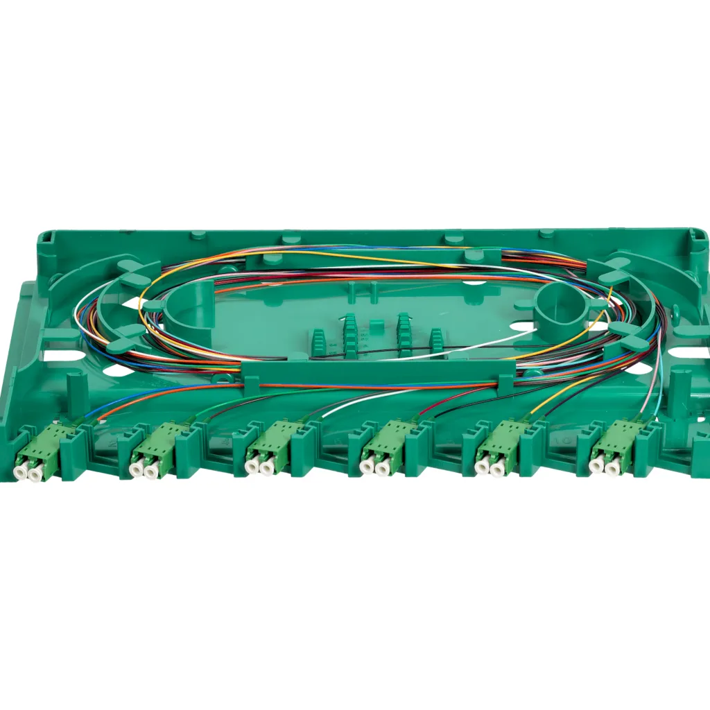 Imagen 4 de Bandeja 12-LC/APC para Cabecera tipo ODF incluye pigtails-SM y coplas