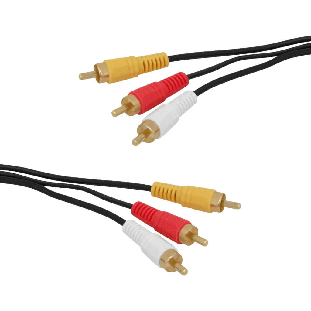 Imagen 2 de 5mt 3-RCA-M 3-RCA-M 3x3 Audio-Video Cable 500cm