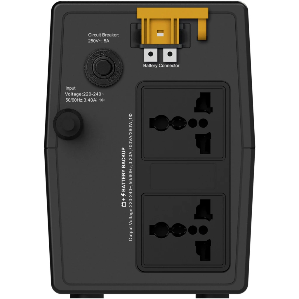 Imagen 3 de UPS APC Easy 700VA 360W Interactiva con Regulador Automático de Voltaje