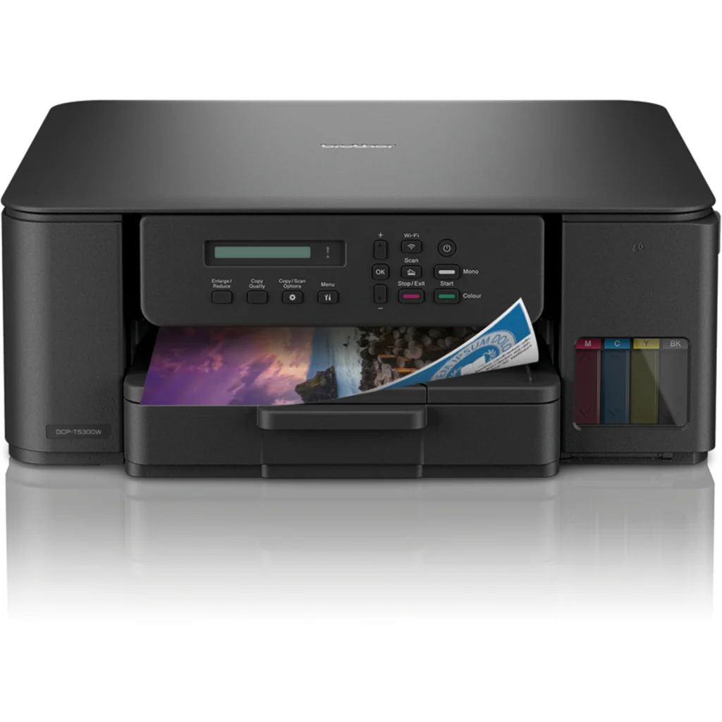 Impresora Multifunción Brother DCP-T530DW Tanque Color 27ppm 1200dpi WiFi USB